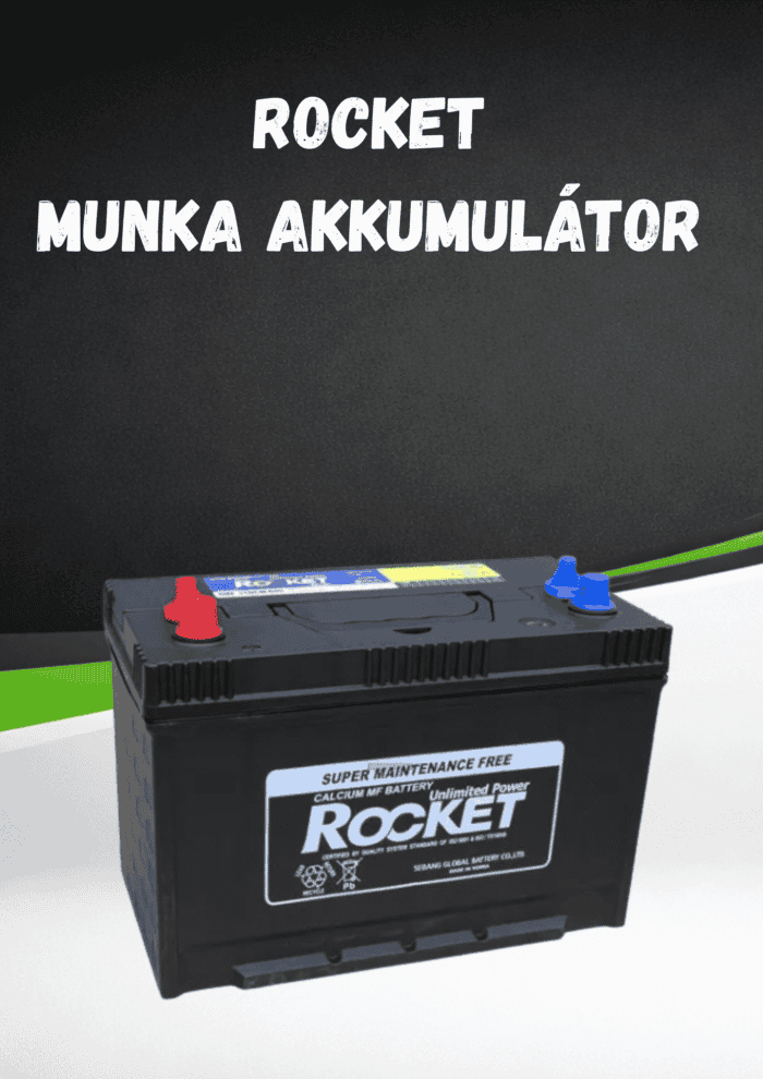 ROCKET MUNKA AKKUMULÁTOR 12V - Image 1