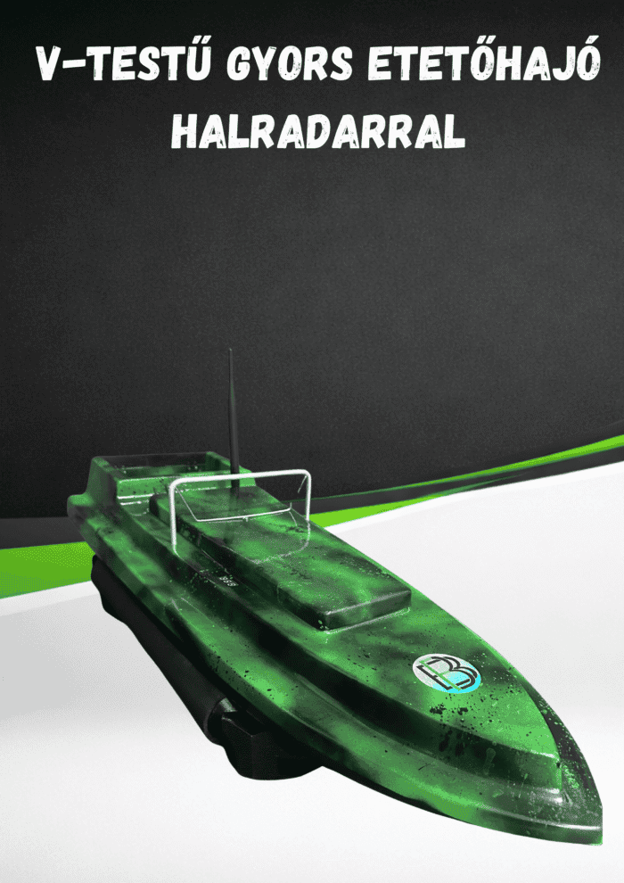 V-testű gyors etetőhajó + halradar - Image 3