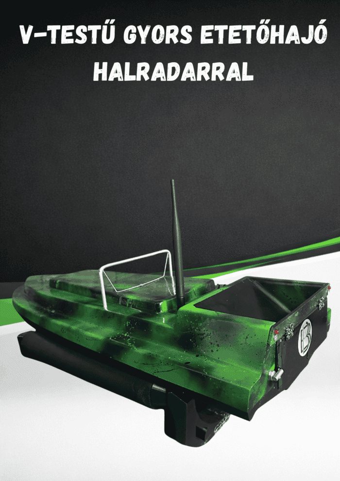 V-testű gyors etetőhajó + halradar - Image 2