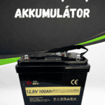 LiFePO4 (LiPo) akkumulátor 100Ah